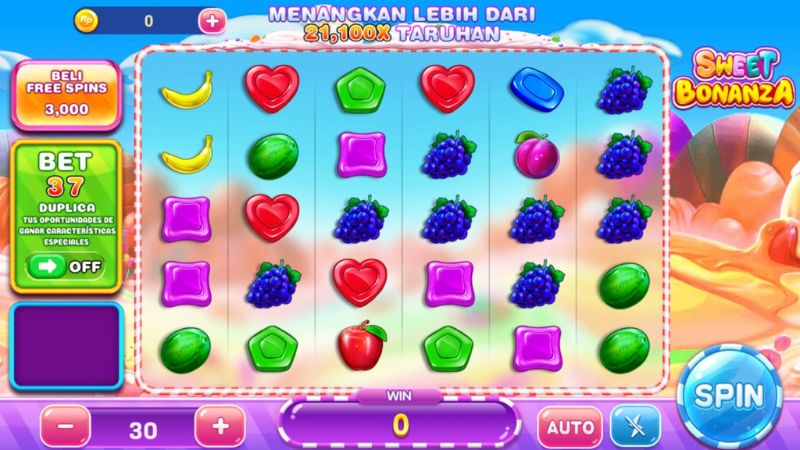 Potencial de Ganhos e Bonificações em Sweet Bonanza